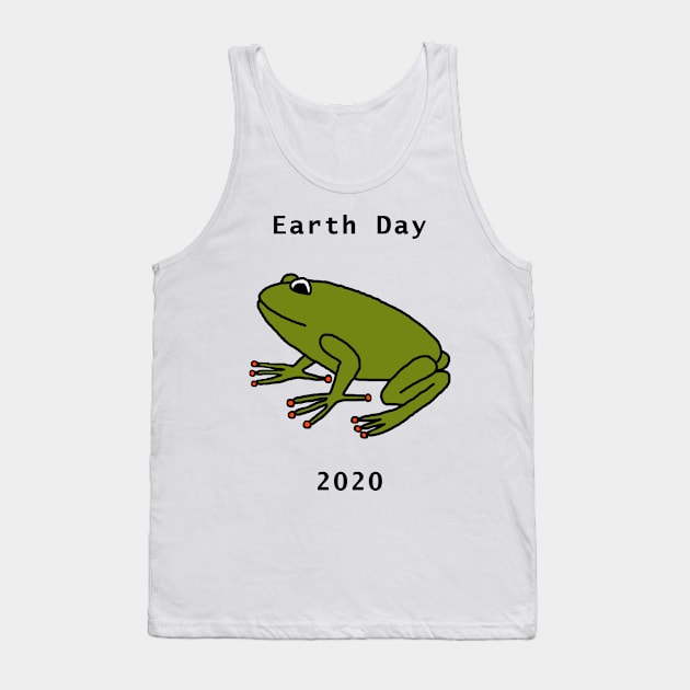 Frogs for Earth Day Tank Top by ellenhenryart